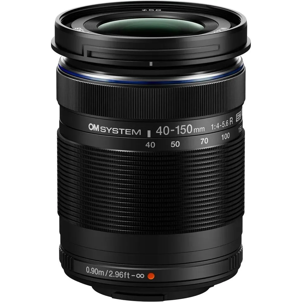 Olympus OM SYSTEM M.Zuiko Digital ED 40-150mm f/4-5.6 R Lens Black MFT NEW